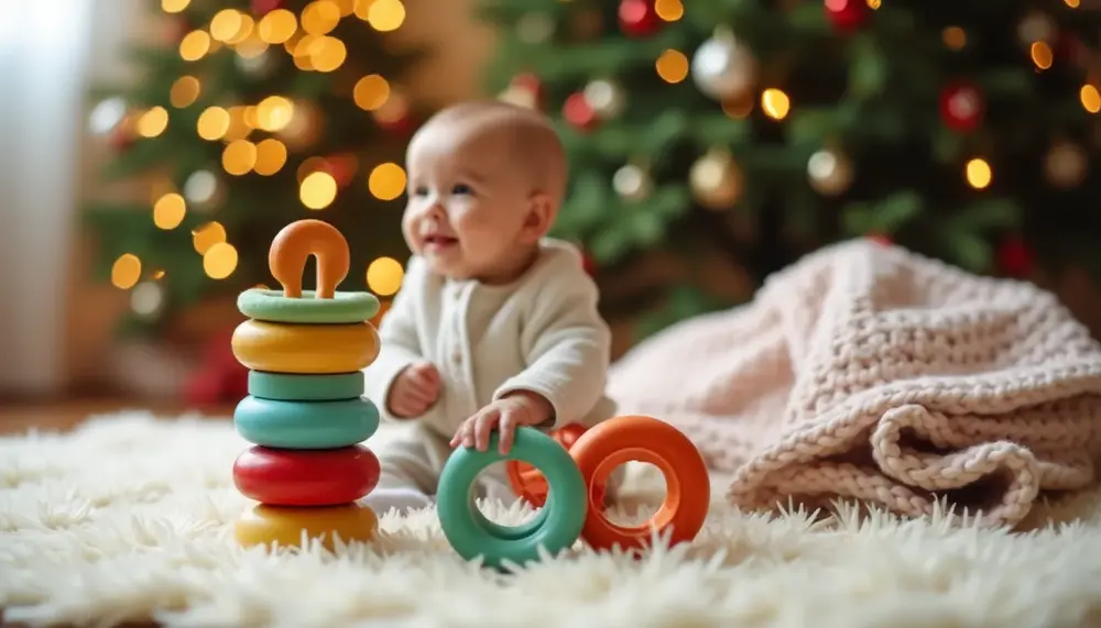 Die besten Weihnachtsgeschenke für Babys ab 3 Monate