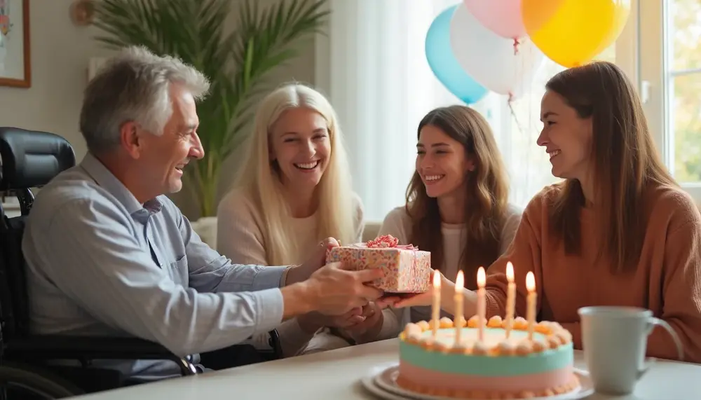Geburtstagsgeschenk für Rollstuhlfahrer: Ideen, die begeistern