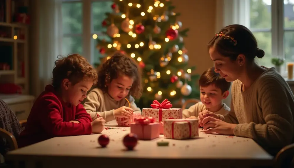 Selbstgemachte Geschenkidee zu Weihnachten: Bastelideen für die ganze Familie